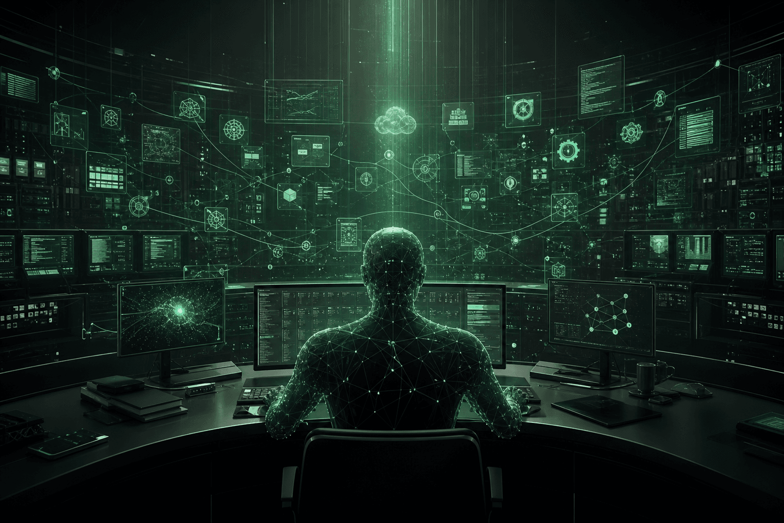 A professional reasoning agent coordinating computers, tools, and applications