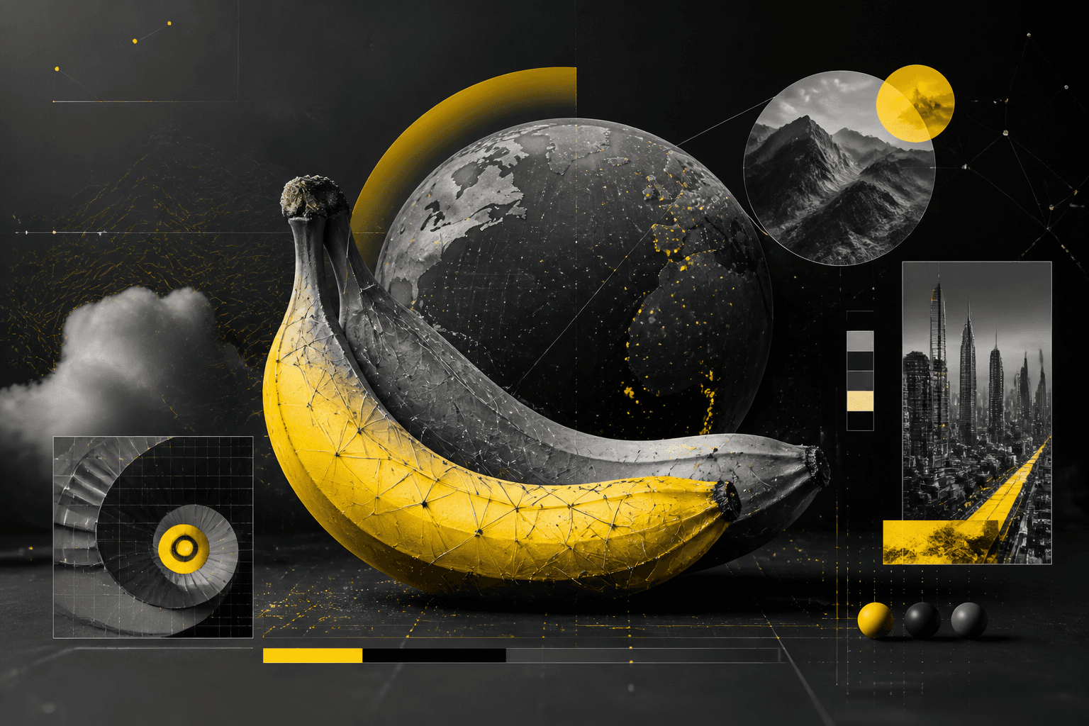 A high-speed visual production system combining world knowledge and precise composition