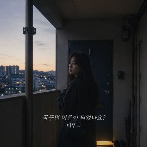Official cover art for Meomureu 꿈꾸던 어른이 되었나요?